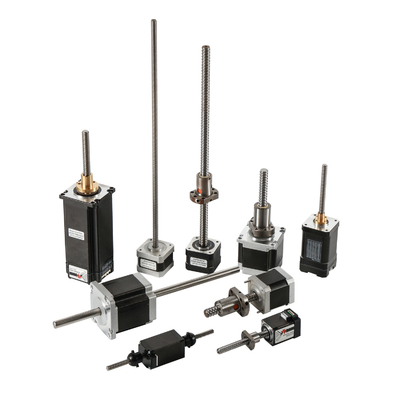 Jkongmotor NEMA 8/11/14/17/23/24/34 T5/T8/T10 Trapezoidal Thread Screw Linear Stepper Motor com motor passo de parafuso de chumbo