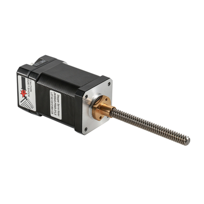 Jkongmotor NEMA 8/11/14/17/23/24/34 T5/T8/T10 Trapezoidal Thread Screw Linear Stepper Motor com motor passo de parafuso de chumbo