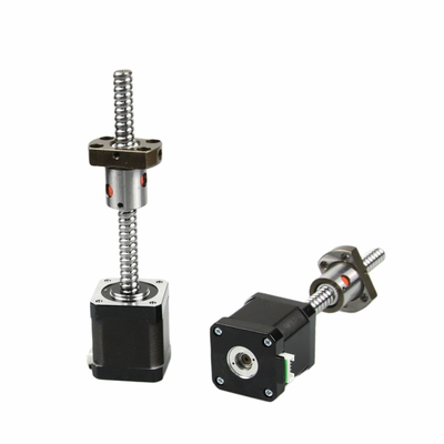 Jkongmotor NEMA 8/11/14/17/23/24/34 T5/T8/T10 Trapezoidal Thread Screw Linear Stepper Motor com motor passo de parafuso de chumbo