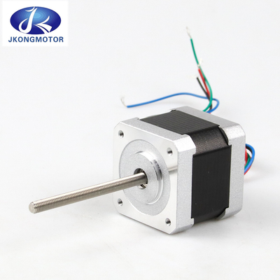 Jkongmotor NEMA 8/11/14/17/23/24/34 T5/T8/T10 Trapezoidal Thread Screw Linear Stepper Motor com motor passo de parafuso de chumbo
