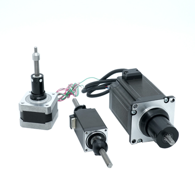 Jkongmotor Micro Actuador Linear Híbrido Motor Passo a Passo NEMA 8 11 17 23 24 34 Motor Passo a Passo Linear Com Parafuso