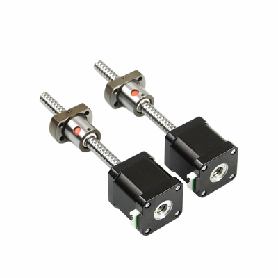 Jkongmotor 12V 24V NEMA 8 11 17 23 24 34 42 52 Mini Micro Bolas parafusos linear engrenagem fechado ciclo passo motor com freio