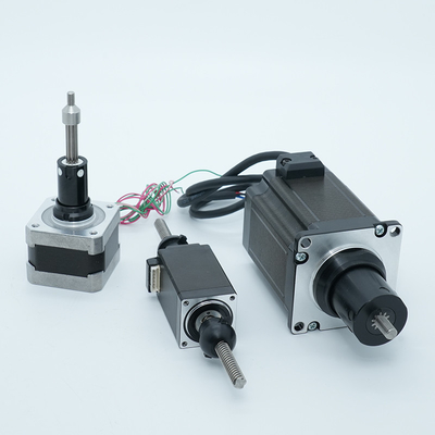 Jkongmotor 12V 24V NEMA 8 11 17 23 24 34 42 52 Mini Micro Bolas parafusos linear engrenagem fechado ciclo passo motor com freio