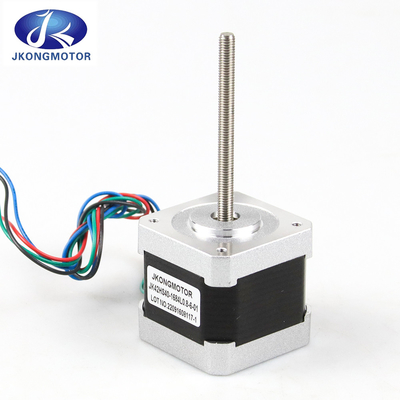 Jkongmotor 12V 24V NEMA 8 11 17 23 24 34 42 52 Mini Micro Bolas parafusos linear engrenagem fechado ciclo passo motor com freio