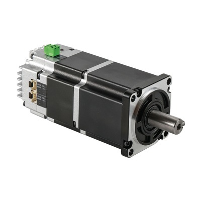 Jkongmotor 48VDC 1.27nm 400W RS485 Canopen DC Servo Motor Integrado com motorista Junto com freio ou caixa de engrenagens
