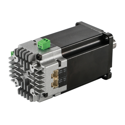 Jkongmotor 48VDC 1.27nm 400W RS485 Canopen DC Servo Motor Integrado com motorista Junto com freio ou caixa de engrenagens