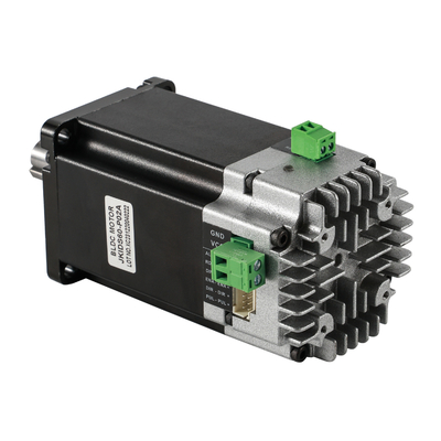 Jkongmotor 48VDC 1.27nm 400W RS485 Canopen DC Servo Motor Integrado com motorista Junto com freio ou caixa de engrenagens