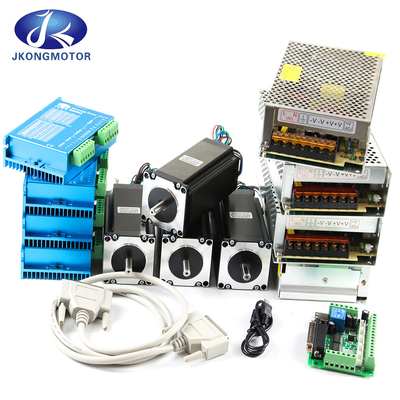 Jkongmotor 57bygh Motor de passo elétrico CNC híbrido com engrenagem de passo com caixa de engrenagens planetária / freio / codificador