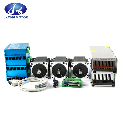 Jkongmotor Alto Torque 12Nm Nema34 Loop fechado motor passo linear para máquina de sexo com codificador e motorista