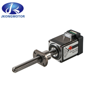 Jkongmotor Motor passo linear Nema 11 17 23 34 Motor elétrico linear com eixo de parafuso de bola durável