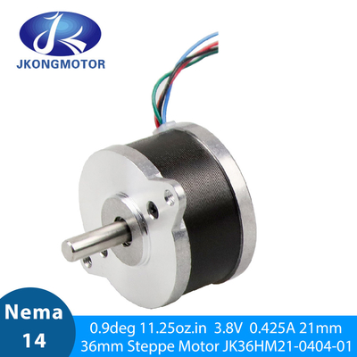 Venda a quente motor passo a passo de 0,9 graus de 36 mm JK36HM21-0404-01 para máquinas automáticas
