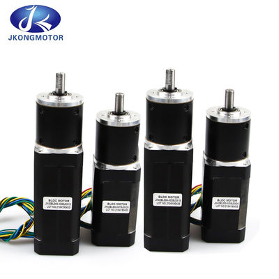 Jkongmotor OEM Fabricante 56mm Alto Torque Alta Velocidade Rpm Micro Pequeno 12V 24V Mini Planetário Bldc Motor DC Brushless Com Encoder