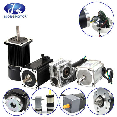 Jkongmotor OEM Fabricante 56mm Alto Torque Alta Velocidade Rpm Micro Pequeno 12V 24V Mini Planetário Bldc Motor DC Brushless Com Encoder