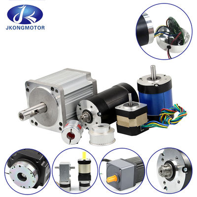 Jkongmotor OEM Fabricante 56mm Alto Torque Alta Velocidade Rpm Micro Pequeno 12V 24V Mini Planetário Bldc Motor DC Brushless Com Encoder