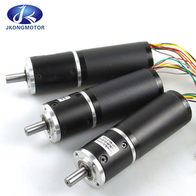 Jkongmotor OEM Fabricante 56mm Alto Torque Alta Velocidade Rpm Micro Pequeno 12V 24V Mini Planetário Bldc Motor DC Brushless Com Encoder