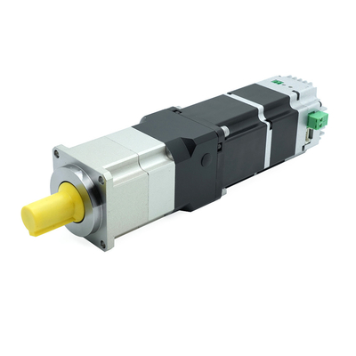 Servo motor de corrente contínua de 48 V 750 w 1 cv Condutor integrado para controlo inteligente automático da máquina com motor de engrenagem planetária 70:1