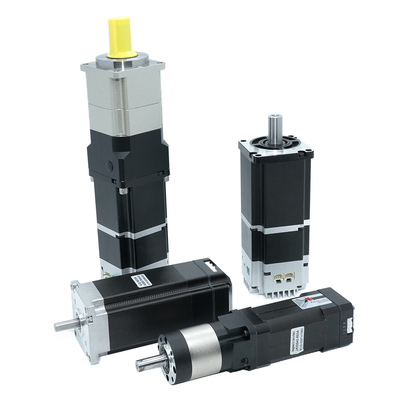 Servo motor de corrente contínua de 48 V 750 w 1 cv Condutor integrado para controlo inteligente automático da máquina com motor de engrenagem planetária 70:1