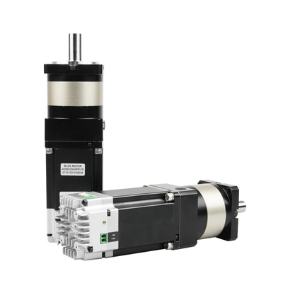 Jkongmotor Fábrica Nema24 60mm1.27nm DC Servo Motor 3000RPM 400W 48V condutor integrado Canopen para robô AGV automático