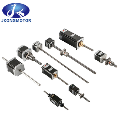 Jkongmotor OEM ODM Bom Preço Nema 8 11 14 16 17 23 24 34 Não Cativo Não Cativo Baixa Velocidade Elétrica Actuador Liniar Lateral Motor Stepper