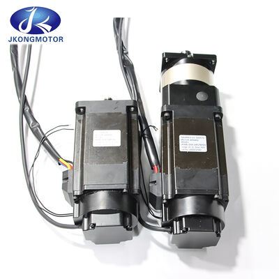 Jkongmotor OEM ODM Personalizado 33 42 57 60 80 86 110 130mm Motor DC sem escova com caixa de engrenagens de codificação de freio Construído em motorista
