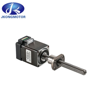 Jkongmotor OEM ODM Personalizado 2 Fase híbrido Bipolar Nema 8 11 14 17 23 24 34 Motor passo linear com parafuso de chumbo