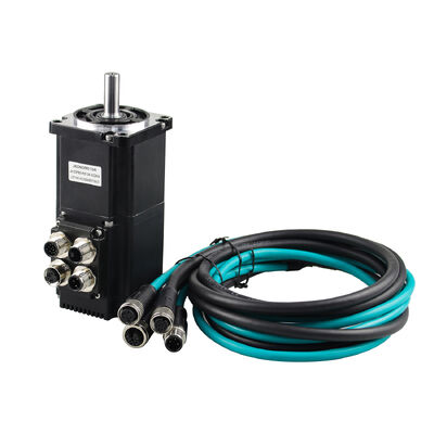 Jkongmotor impermeável IP65 RS485 CANopen OEM ODM Servo motor DC integrado Nema 17 23 24 34 Servo motor Bldc sem escovas com integrado em drivers