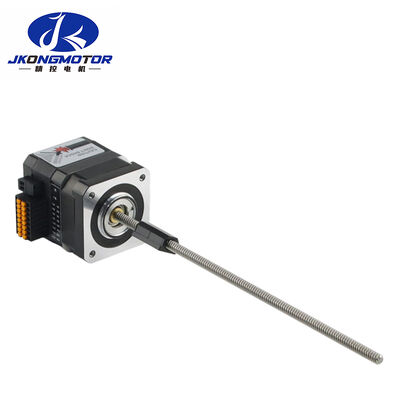 Jkongmotor Nema 11 17 23 24 34 RS485 Motor passo-a-passo linear inteligente Modulo passo-a-passo de guia linear para bomba de infusão Motor linear