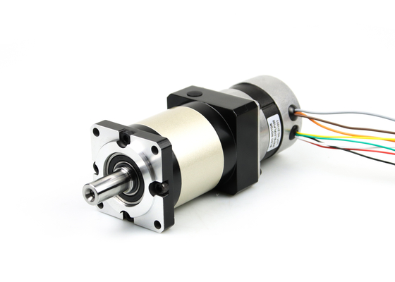 Caixa de engrenagens 24V 0.11N.M 2500rpm motor sem escova da engrenagem da C.C. de 3 fases