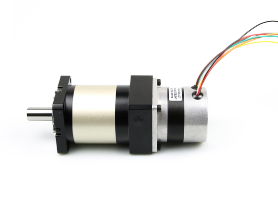 Caixa de engrenagens 24V 0.11N.M 2500rpm motor sem escova da engrenagem da C.C. de 3 fases