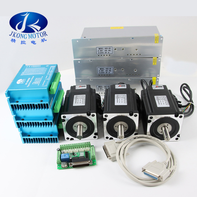 1,8 motor do plasma 12Nm Nema34 do Cnc do grau 6A com placa da fuga Mach3
