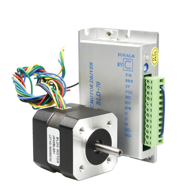 Controlador Kit 70w 42mm 12v 24V de Brushless Dc Motor do motorista de Bldc