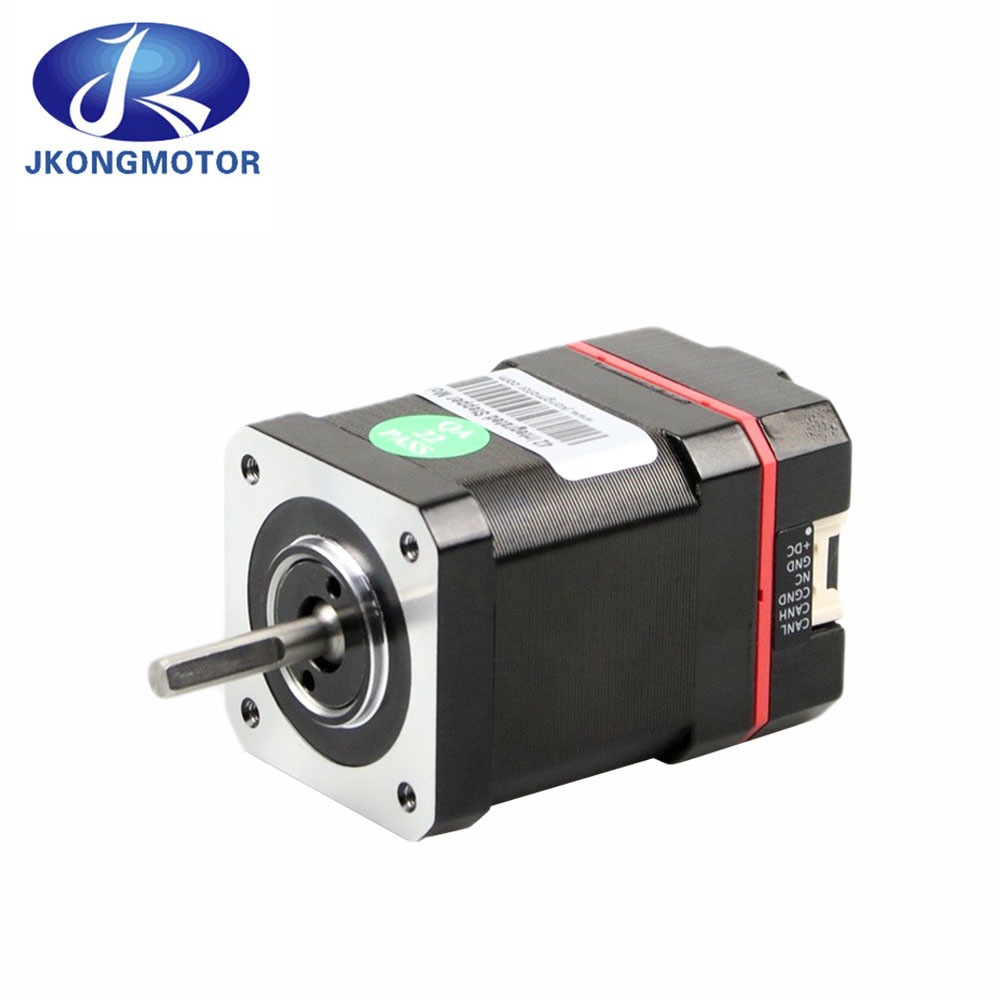 RS485 CANopen 0.48N.M/0.72N.M Nema 17 integrou o motor deslizante de laço fechado