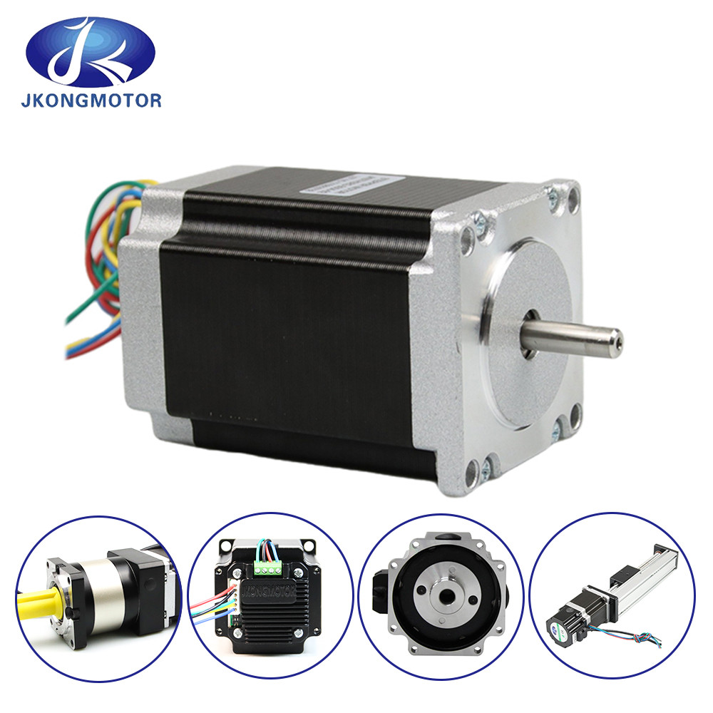 Jkongmotor High Torque NEMA 17/23/34 Tipo 86bygh 450A/450b/450c Motor passo de circuito fechado para máquina de roteador CNC