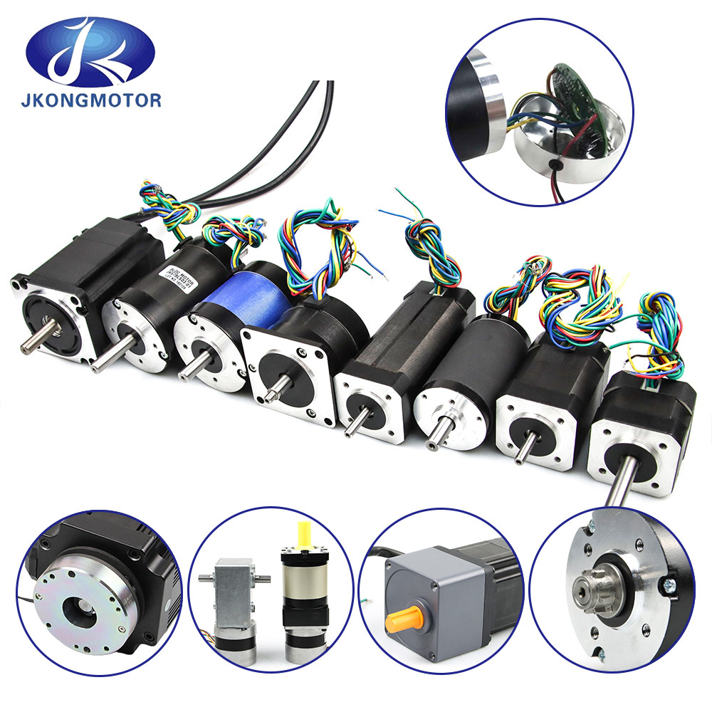 Jkongmotor JK42BLS005-X003 4000rpm Motor Dc Bldc sem escova personalizado para hamacas para bebês Berço automático com codificador
