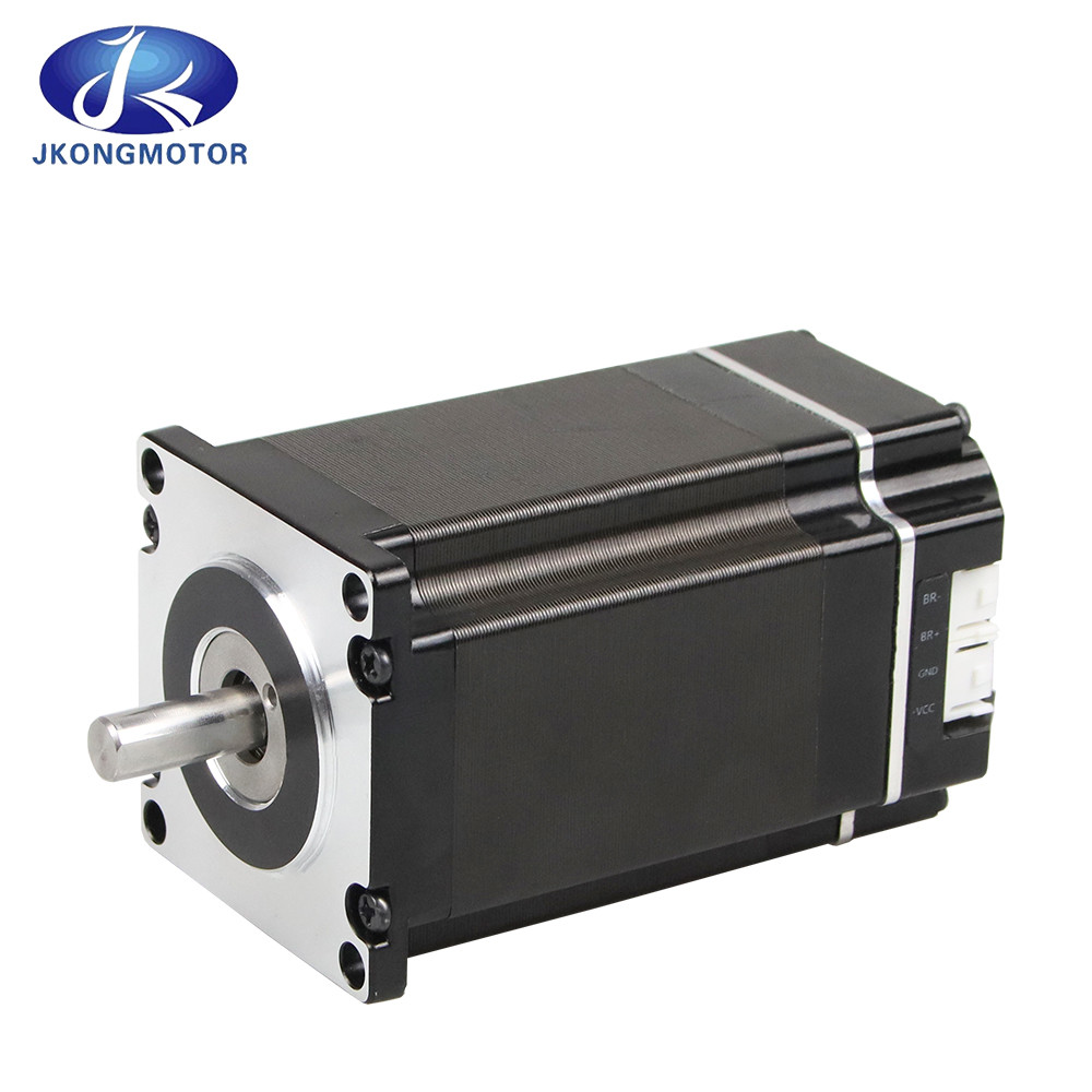 Jkongmotor 42mm 57mm 86mm Motor passo integrado tipo pulso de circuito aberto / circuito fechado Motor passo junto com o motorista