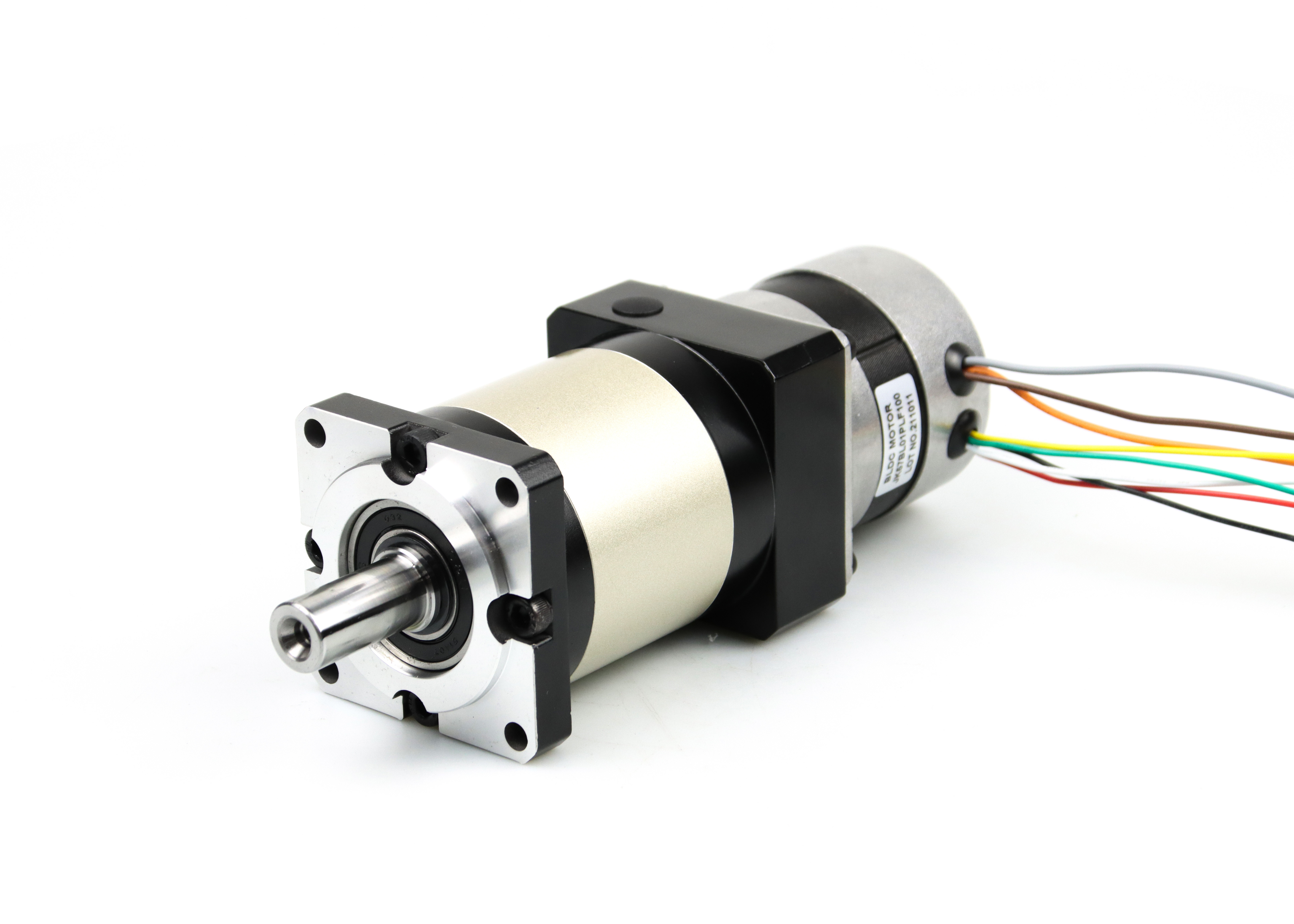 Motor sem escova da engrenagem planetária da precisão de BLDC JK57BLS01 24V 0.11N.m 2500rpm MicroDc