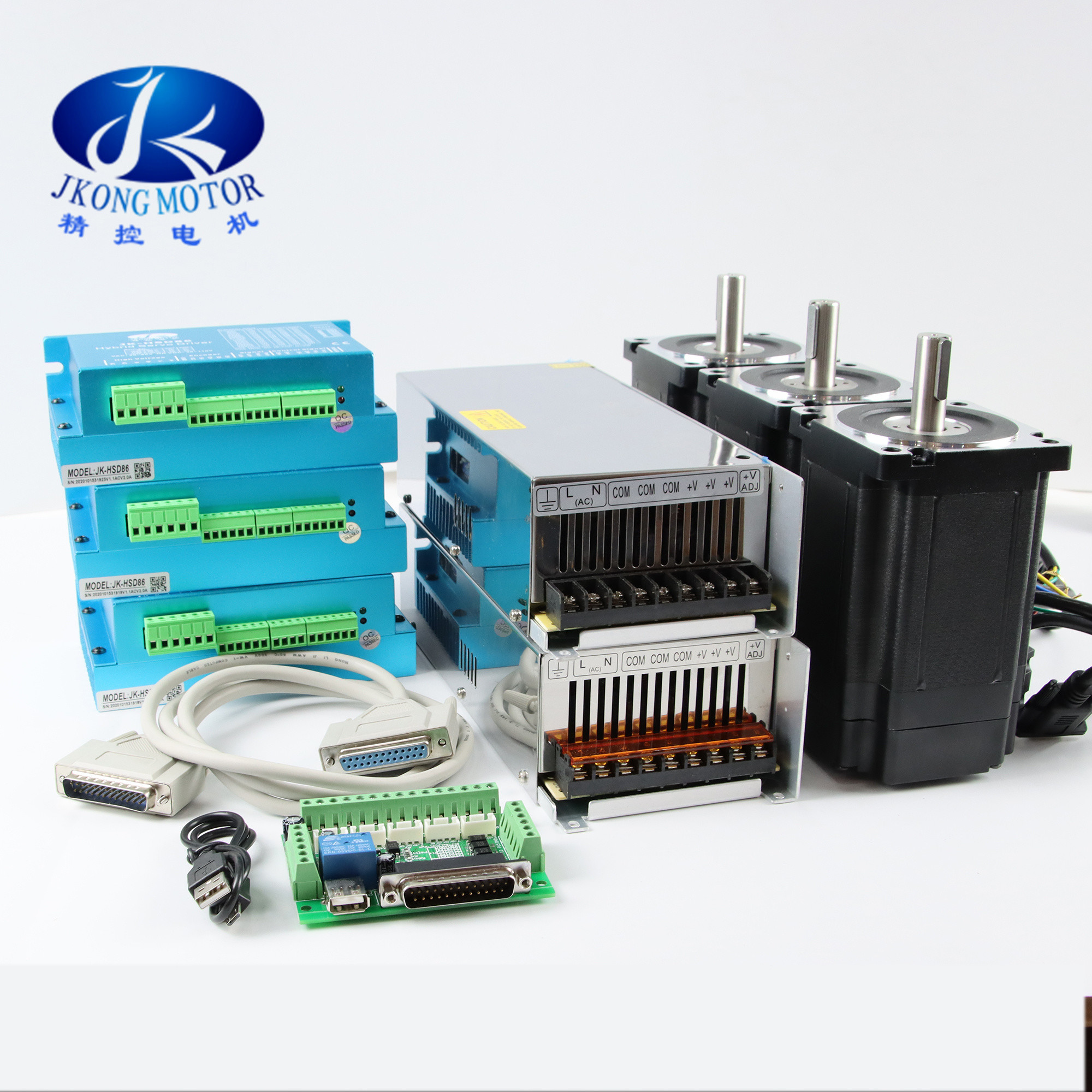 Fonte de alimentação servo do Cnc Kit With 48V 300W de Nema34 12Nm